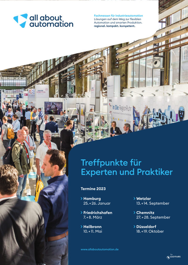 Beispiel der neuen Plakatkampagne (Bild: Easyfairs).