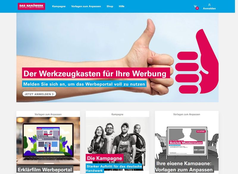 Werbeportal für Handwerker