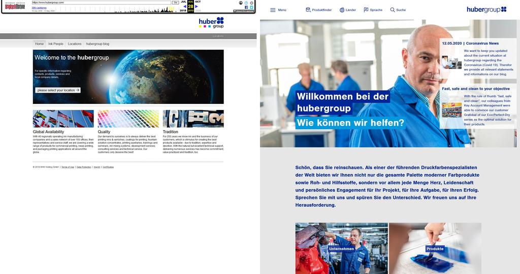 Markenrelaunch bei Druckfarbenhersteller