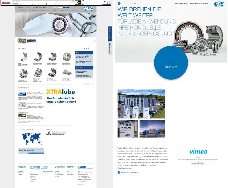 GRW: Neue Website mit erweitertem Serviceangebot