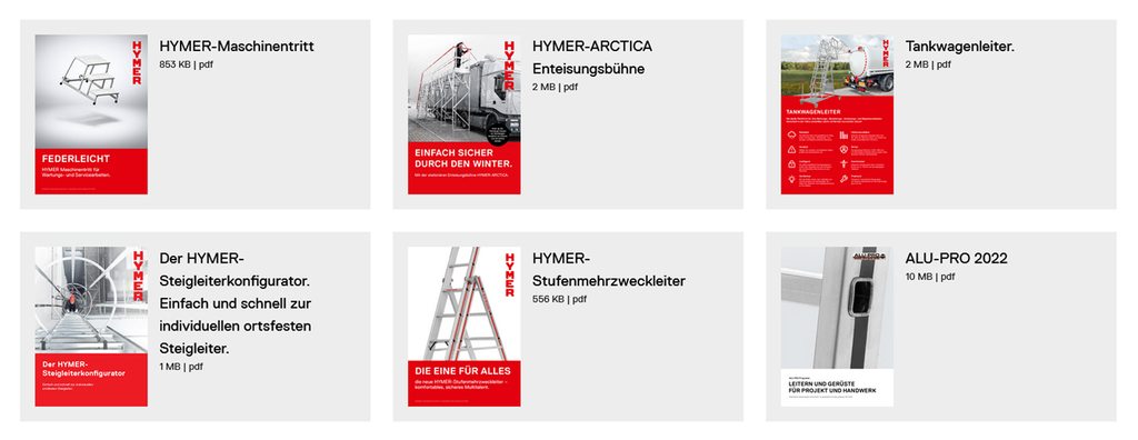 Steigtechnikhersteller Hymer überarbeitet seine Informationsstrategie