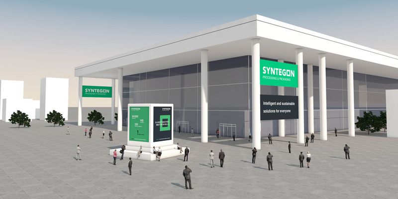 Der Interpack-Stand wandert ins Netz. Bild. Syntegon