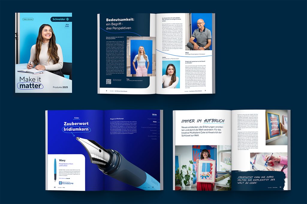 Schneider Schreibgeräte mit neuem Markenauftritt