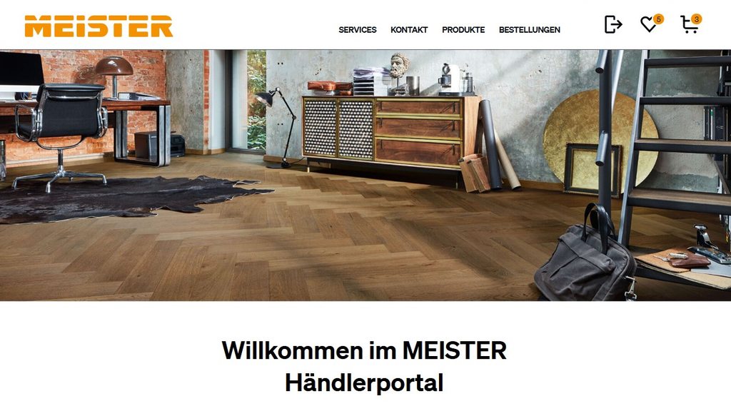 Meisterwerke stellt neues Händlerportal vor