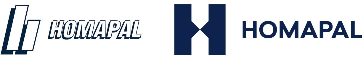 Vergleich altes (li.) und neues Logo (Quelle: Homapal).