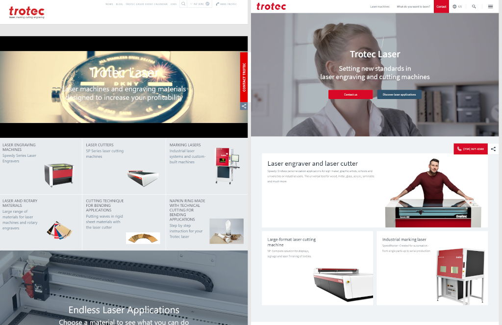 Laserhersteller Trotec mit neuem Markenauftritt