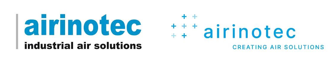 Vergleich bisheriges (li.) und neues Logo (Quelle: airinotec).