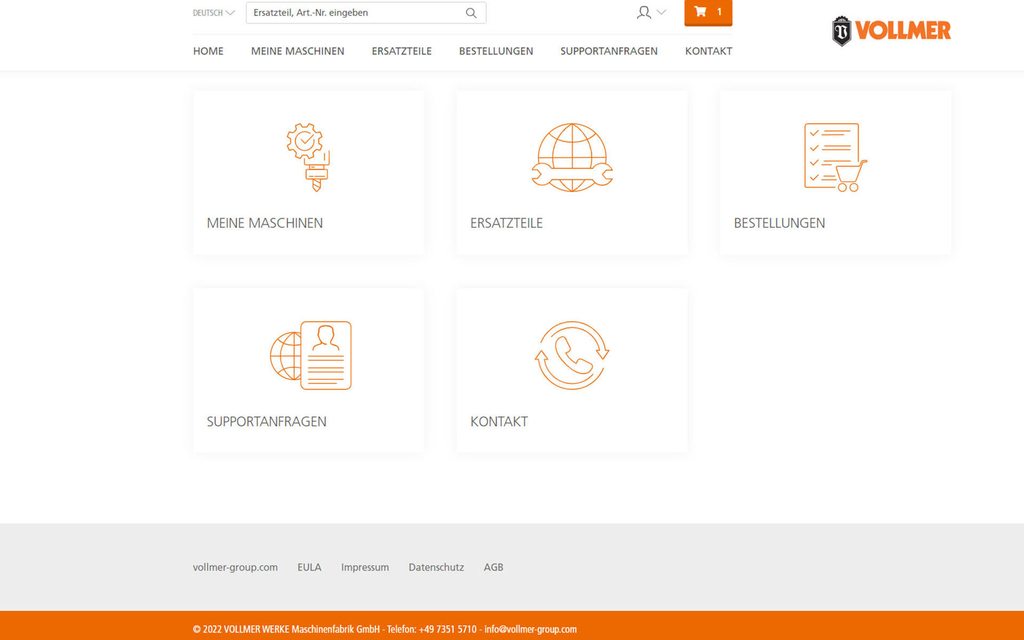Vollmer stellt Kundenportal vor