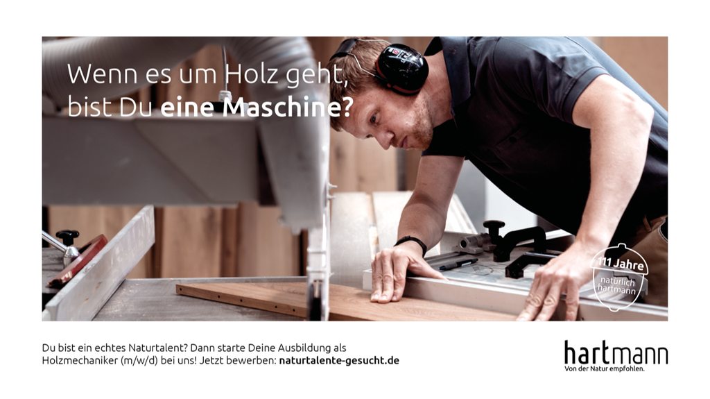 Recruiting-Offensive der Hartmann Möbelwerke