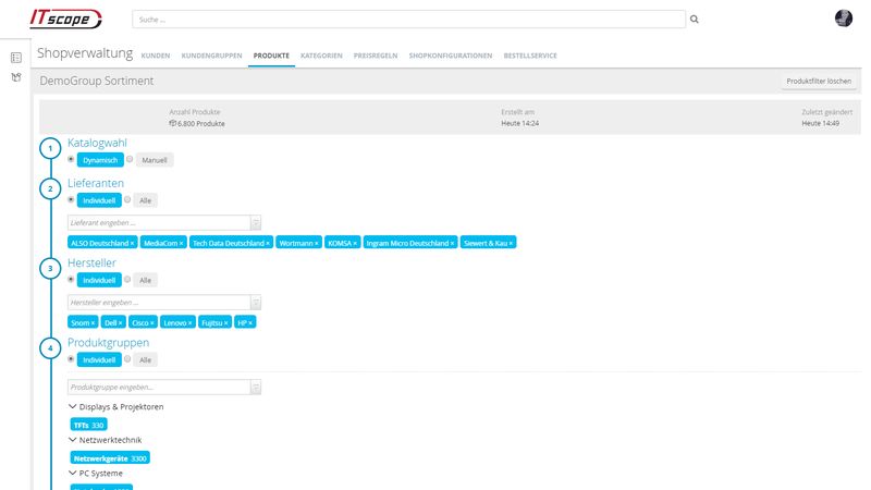 Vertriebslösung für Systemhäuser