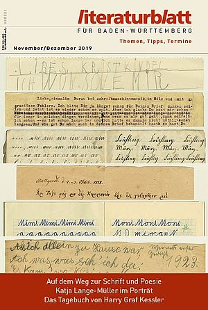 Titelseite der 156. und letzten Ausgabe des »Literaturblatt Baden-Württemberg«. Bild: Literaturblatt