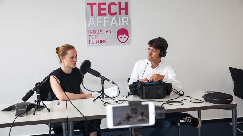 Podcast zur industriellen Produktion