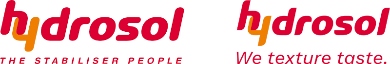 Vergleich altes (li.) und aktualsiiertem Logo mit neuem Claim (Bilder: Hydrosol).