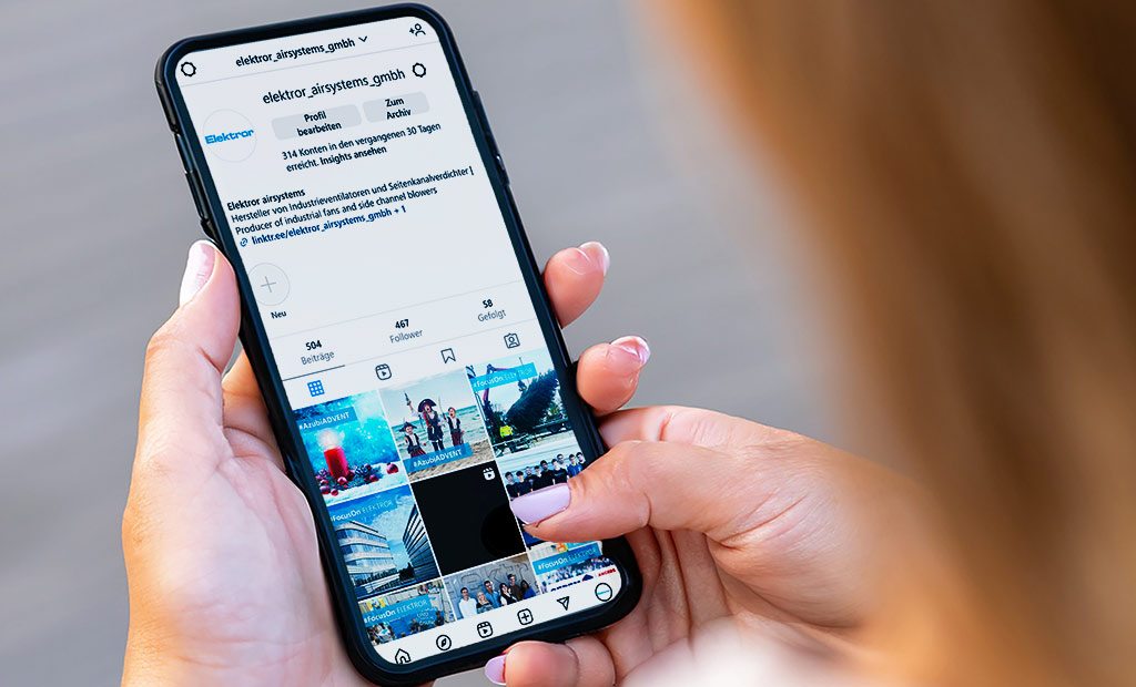 Elektror-Auszubildende übernehmen Social-Media-Kanäle 