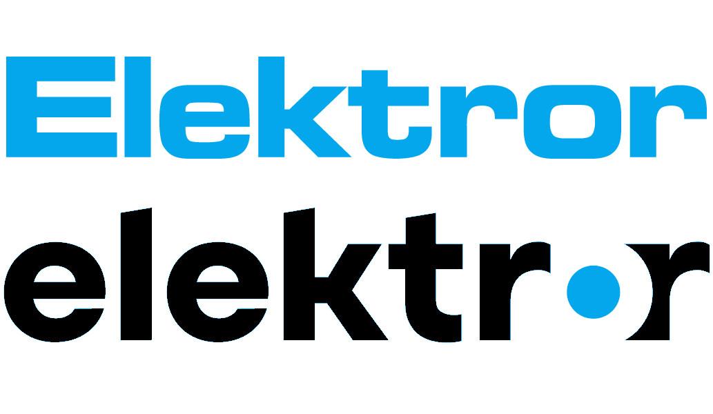 Vergleich altes und neues Logo von Elektror